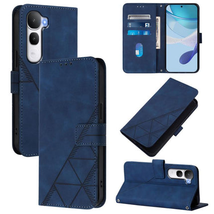 Crossbody 3D Embossed Flip Leather Phone Case, For vivo V60 Lite 5G Global, For vivo Y400 5G Global, For vivo Y400 4G, For vivo V60 5G Global