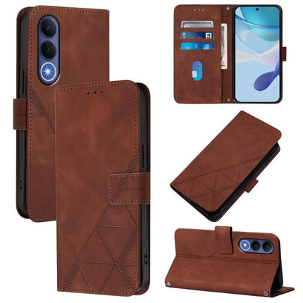 Crossbody 3D Embossed Flip Leather Phone Case, For vivo X300 FE 5G Zeiss/S50 Pro Mini 5G, For vivo X300s, For vivo Y21 5G 2026 Global / Y05 4G, For vivo V70 FE 5G