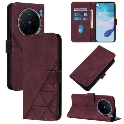 Crossbody 3D Embossed Flip Leather Phone Case, For vivo X300 FE 5G Zeiss/S50 Pro Mini 5G, For vivo X300s, For vivo Y21 5G 2026 Global / Y05 4G, For vivo V70 FE 5G