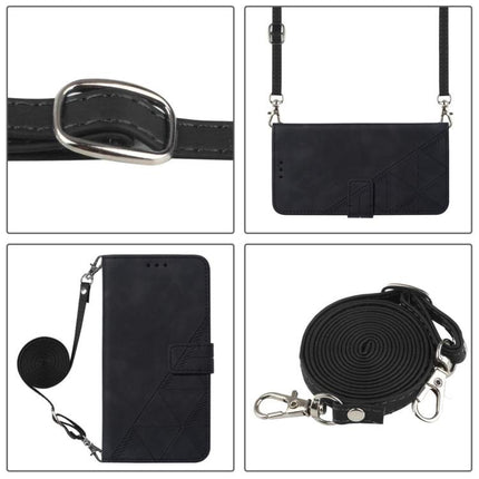 Crossbody 3D Embossed Flip Leather Phone Case, For vivo X300 Ultra, For vivo X300 Pro, For vivo X300, For vivo Y31 5G Global
