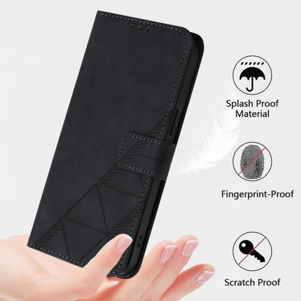 Crossbody 3D Embossed Flip Leather Phone Case, For vivo X300 Ultra, For vivo X300 Pro, For vivo X300, For vivo Y31 5G Global