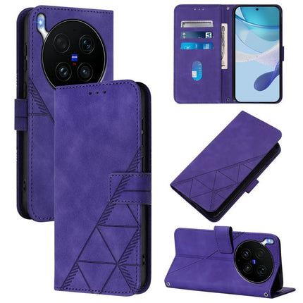 Crossbody 3D Embossed Flip Leather Phone Case, For vivo X300 Ultra, For vivo X300 Pro, For vivo X300, For vivo Y31 5G Global