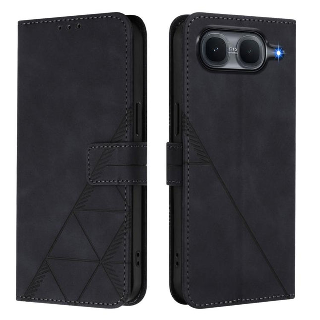 Crossbody 3D Embossed Flip Leather Phone Case, For vivo X300 FE 5G Zeiss/S50 Pro Mini 5G, For vivo X300s, For vivo Y21 5G 2026 Global / Y05 4G, For vivo V70 FE 5G