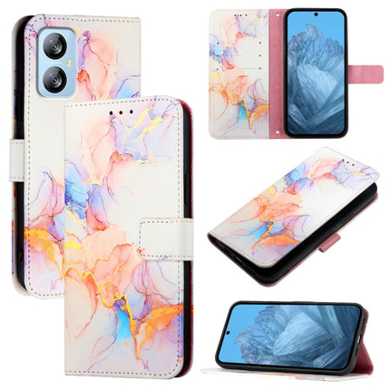 PT003 Marble Pattern Flip Leather Phone Case, For Blackview Wave 6C, For Blackview Shark 8, For Blackview A53, For Blackview A52