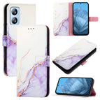 For Blackview A52 / White Purple