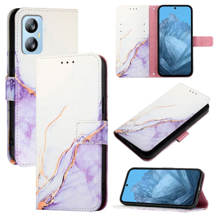 PT003 Marble Pattern Flip Leather Phone Case, For Blackview Wave 6C, For Blackview Shark 8, For Blackview A53, For Blackview A52