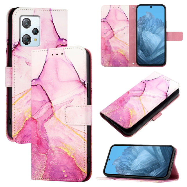 PT003 Marble Pattern Flip Leather Phone Case, For Blackview A53, For Blackview A52
