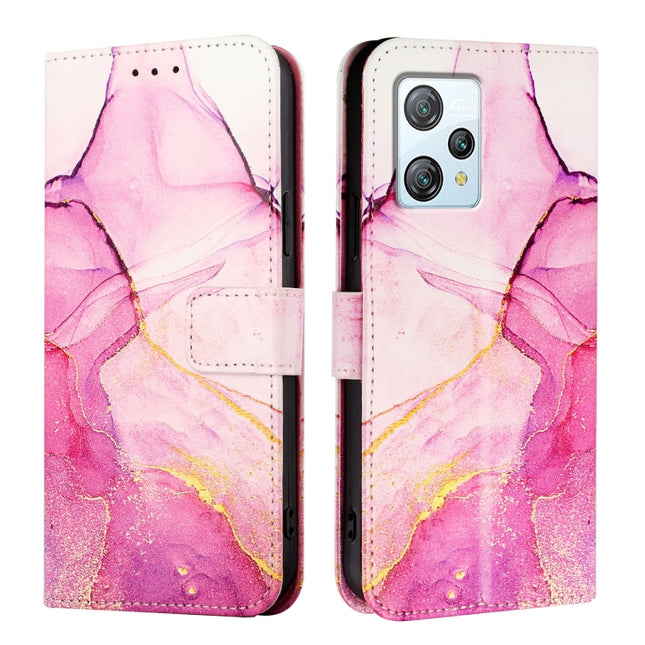 PT003 Marble Pattern Flip Leather Phone Case, For Blackview A53, For Blackview A52