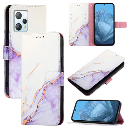PT003 Marble Pattern Flip Leather Phone Case, For Blackview Wave 6C, For Blackview Shark 8, For Blackview A53, For Blackview A52
