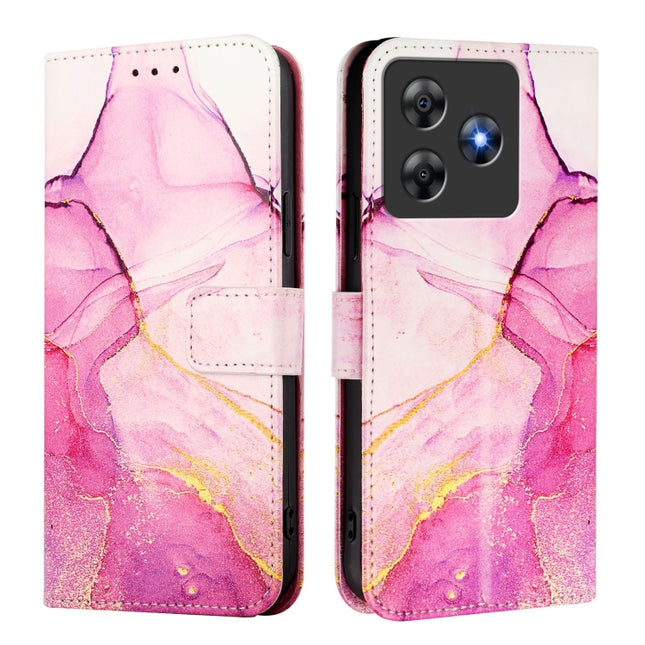 PT003 Marble Pattern Flip Leather Phone Case, For Blackview Wave 8C, For Blackview Oscal Flat 2 / 2C, For Blackview Oscal Flat 1C, For Blackview Color 8