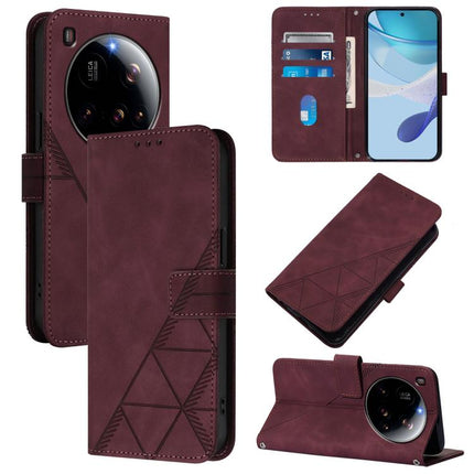 Crossbody 3D Embossed Flip Leather Phone Case, For Xiaomi 15 Ultra, For Xiaomi Poco X7 Pro, For Xiaomi Poco M7 Pro 5G Global, For Xiaomi 14T Pro