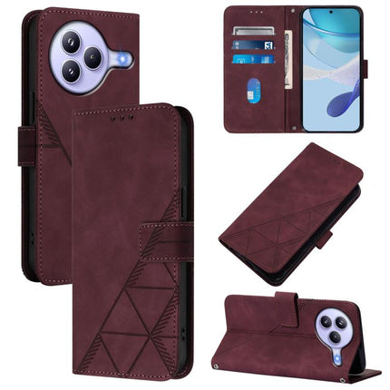 Crossbody 3D Embossed Flip Leather Phone Case, For Xiaomi 15T 5G, For Xiaomi Civi 5 Pro, For Xiaomi 15S Pro, For Xiaomi Poco M6 4G / M6 Plus