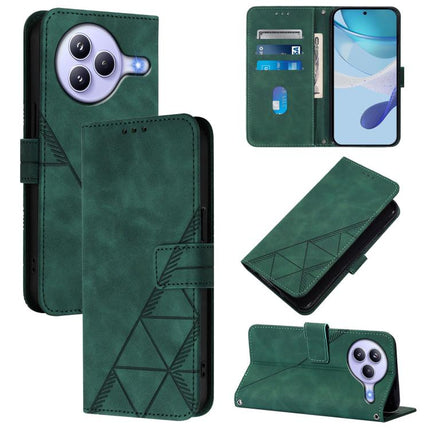 Crossbody 3D Embossed Flip Leather Phone Case, For Xiaomi 15T 5G, For Xiaomi Civi 5 Pro, For Xiaomi 15S Pro, For Xiaomi Poco M6 4G / M6 Plus