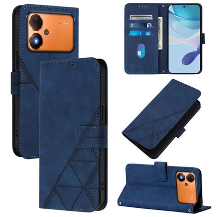 Crossbody 3D Embossed Flip Leather Phone Case, For Xiaomi 17 Max 5G, For Xiaomi 17T Pro 5G, For Xiaomi Poco M7 4G 169mm, For Xiaomi 15T Pro 5G