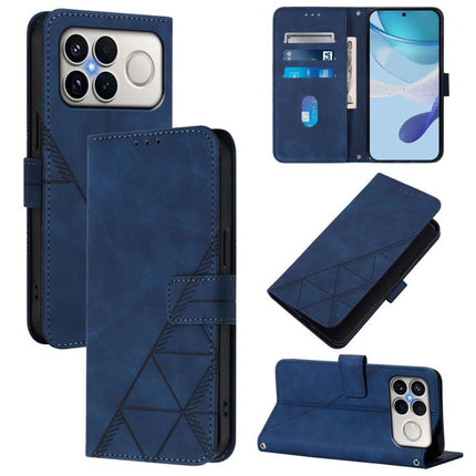Crossbody 3D Embossed Flip Leather Phone Case, For Xiaomi 17 Max 5G, For Xiaomi 17T Pro 5G, For Xiaomi Poco M7 4G 169mm, For Xiaomi 15T Pro 5G