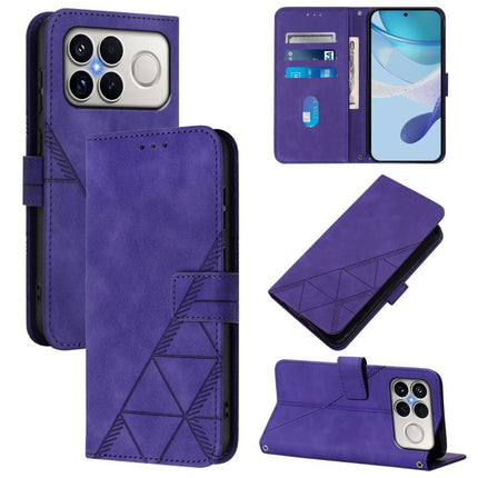 Crossbody 3D Embossed Flip Leather Phone Case, For Xiaomi 17 Max 5G, For Xiaomi 17T Pro 5G, For Xiaomi Poco M7 4G 169mm, For Xiaomi 15T Pro 5G
