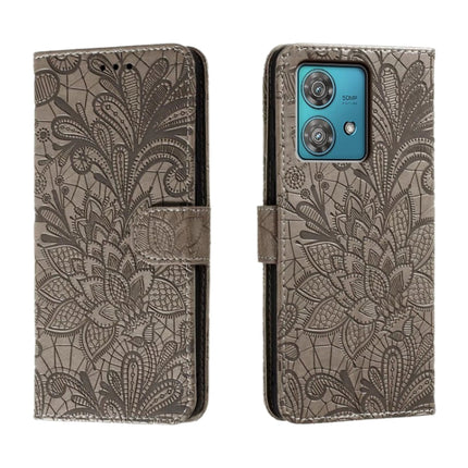 Lace Flower Embossing Flip Leather Phone Case, For Motorola Moto G84, For Motorola Moto G54, For Motorola  Edge 40 Neo, For Motorola Moto G14