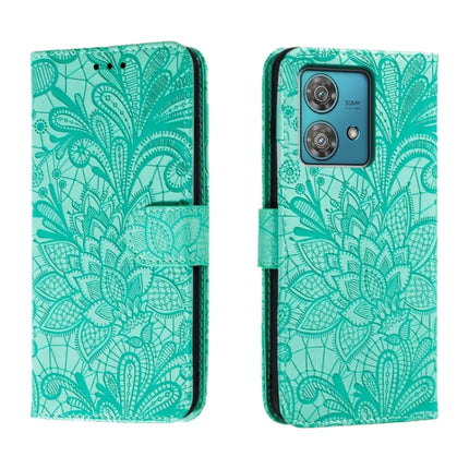 Lace Flower Embossing Flip Leather Phone Case, For Motorola Moto G84, For Motorola Moto G54, For Motorola  Edge 40 Neo, For Motorola Moto G14