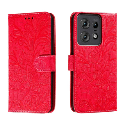 Lace Flower Embossing Flip Leather Phone Case, For Motorola Edge 50 Neo, For Motorola Edge 50 Ultra, For Motorola Edge 50 Pro, For Motorola Edge 50 Fusion