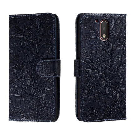 Lace Flower Embossing Flip Leather Phone Case, For Motorola Edge 40, For Motorola Moto G4