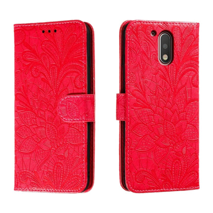 Lace Flower Embossing Flip Leather Phone Case, For Motorola Edge 40, For Motorola Moto G4