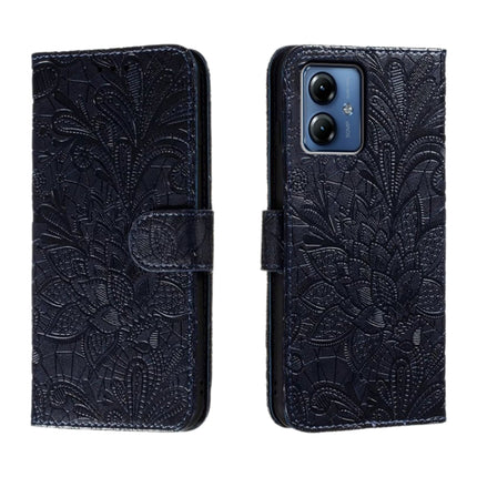 Lace Flower Embossing Flip Leather Phone Case, For Motorola Moto G84, For Motorola Moto G54, For Motorola  Edge 40 Neo, For Motorola Moto G14