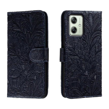 Lace Flower Embossing Flip Leather Phone Case, For Motorola Moto G84, For Motorola Moto G54, For Motorola  Edge 40 Neo, For Motorola Moto G14
