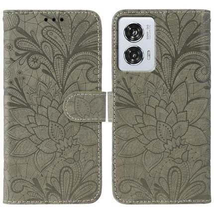 Lace Flower Embossing Flip Leather Phone Case, For Motorola Edge 50 Neo, For Motorola Edge 50 Ultra, For Motorola Edge 50 Pro, For Motorola Edge 50 Fusion