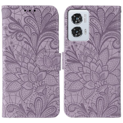 Lace Flower Embossing Flip Leather Phone Case, For Motorola Edge 50 Neo, For Motorola Edge 50 Ultra, For Motorola Edge 50 Pro, For Motorola Edge 50 Fusion