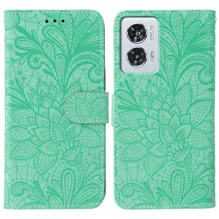 Lace Flower Embossing Flip Leather Phone Case, For Motorola Edge 50 Neo, For Motorola Edge 50 Ultra, For Motorola Edge 50 Pro, For Motorola Edge 50 Fusion