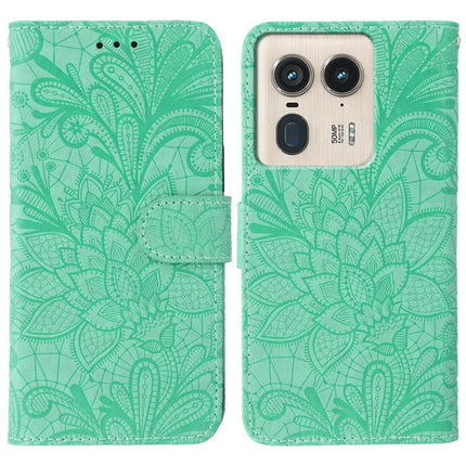 Lace Flower Embossing Flip Leather Phone Case, For Motorola Edge 50 Neo, For Motorola Edge 50 Ultra, For Motorola Edge 50 Pro, For Motorola Edge 50 Fusion