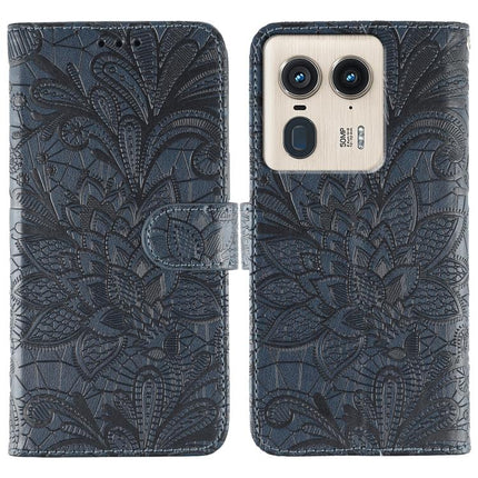 Lace Flower Embossing Flip Leather Phone Case, For Motorola Edge 50 Neo, For Motorola Edge 50 Ultra, For Motorola Edge 50 Pro, For Motorola Edge 50 Fusion