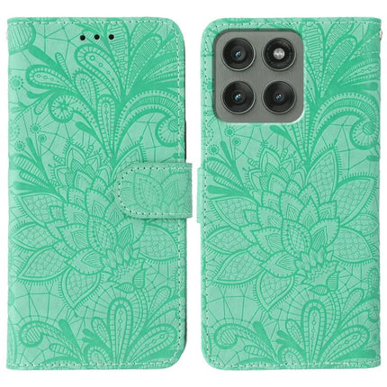 Lace Flower Embossing Flip Leather Phone Case, For Motorola G96 5G, For Motorola Edge 60 Pro, For Motorola Edge 60 Fusion 5G, For Motorola Moto G05 / E15