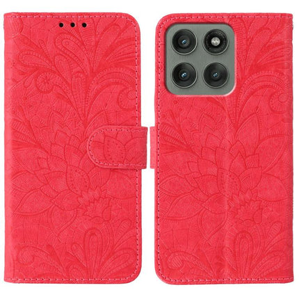 Lace Flower Embossing Flip Leather Phone Case, For Motorola G96 5G, For Motorola Edge 60 Pro, For Motorola Edge 60 Fusion 5G, For Motorola Moto G05 / E15