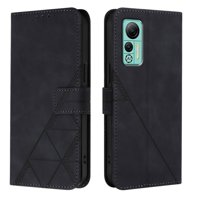 Crossbody 3D Embossed Flip Leather Phone Case, For Ulefone Note 14
