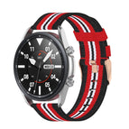 For Galaxy Watch 3 41mm / Black Red