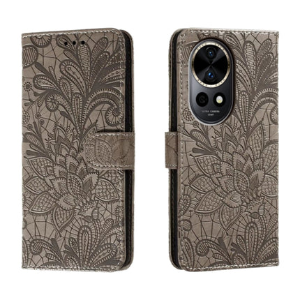 Lace Flower Embossing Flip Leather Phone Case, For Huawei Enjoy 70 Pro, For Huawei Enjoy 70, For Huawei Nova 12 Pro, For Huawei Nova 12