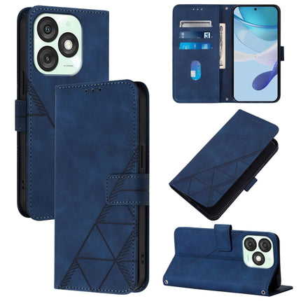 Crossbody 3D Embossed Flip Leather Phone Case, For Itel Power 70, For Itel A50, For Itel RS4, For Itel S24