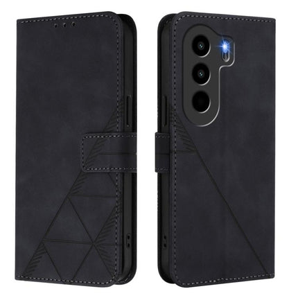 Crossbody 3D Embossed Flip Leather Phone Case, For Itel Power 70, For Itel A50, For Itel RS4, For Itel S24