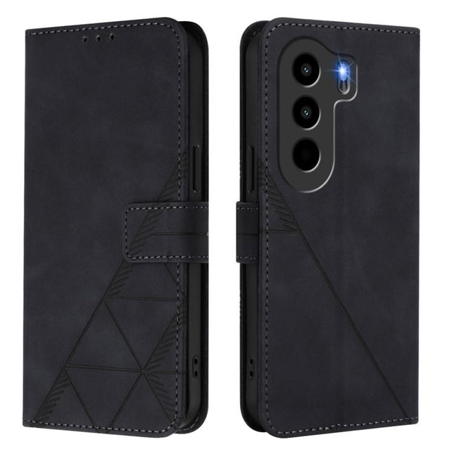 Crossbody 3D Embossed Flip Leather Phone Case, For Itel Power 70, For Itel A50, For Itel RS4, For Itel S24