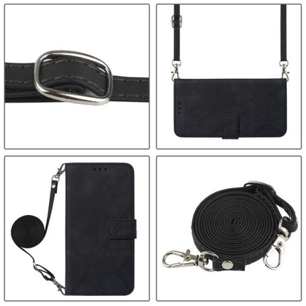 Crossbody 3D Embossed Flip Leather Phone Case, For Itel Power 70, For Itel A50, For Itel RS4, For Itel S24