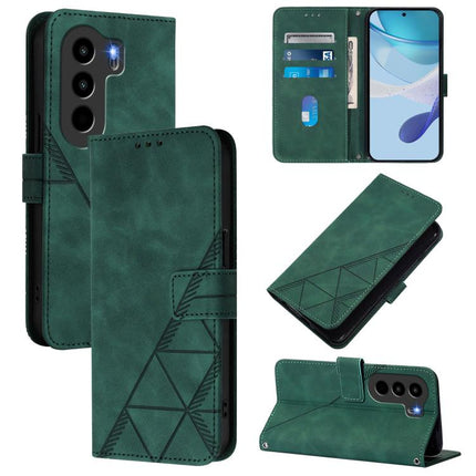 Crossbody 3D Embossed Flip Leather Phone Case, For Itel Power 70, For Itel A50, For Itel RS4, For Itel S24