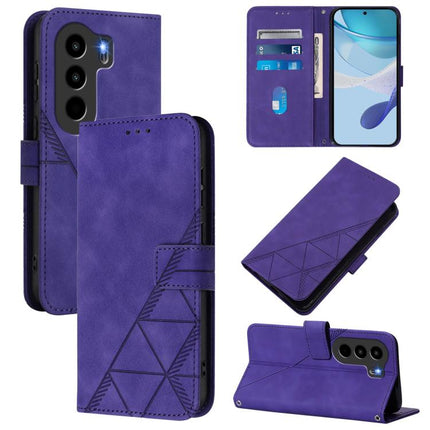 Crossbody 3D Embossed Flip Leather Phone Case, For Itel Power 70, For Itel A50, For Itel RS4, For Itel S24