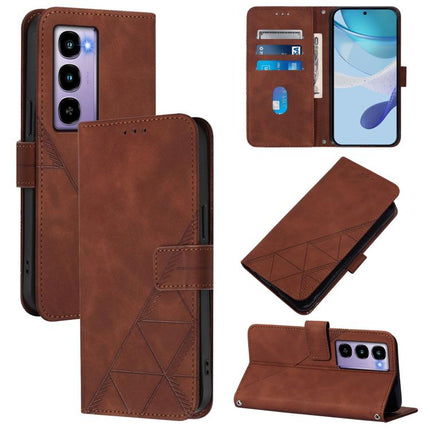 Crossbody 3D Embossed Flip Leather Phone Case, For itel A200 4G/A200+ 4G Global, For Itel A95 5G, For Itel A90, For Itel City 100
