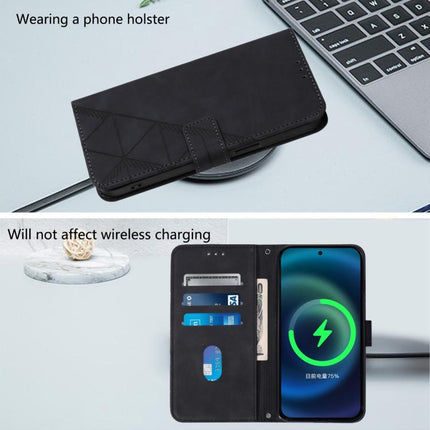 Crossbody 3D Embossed Flip Leather Phone Case, For itel A200 4G/A200+ 4G Global, For Itel A95 5G, For Itel A90, For Itel City 100