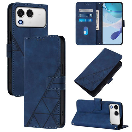 Crossbody 3D Embossed Flip Leather Phone Case, For itel A200 4G/A200+ 4G Global, For Itel A95 5G, For Itel A90, For Itel City 100