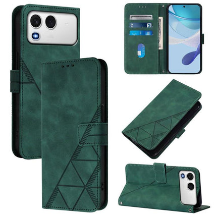 Crossbody 3D Embossed Flip Leather Phone Case, For itel A200 4G/A200+ 4G Global, For Itel A95 5G, For Itel A90, For Itel City 100