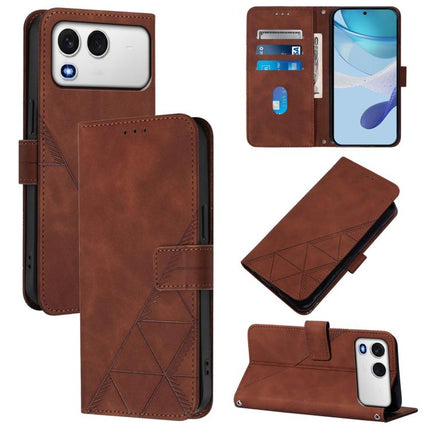 Crossbody 3D Embossed Flip Leather Phone Case, For itel A200 4G/A200+ 4G Global, For Itel A95 5G, For Itel A90, For Itel City 100