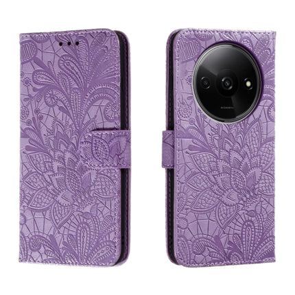 Lace Flower Embossing Flip Leather Phone Case, For Xiaomi Redmi A3, For Xiaomi Redmi Note 13 Pro 4G, For Xiaomi Redmi Note 13 4G, For Xiaomi Redmi K70E