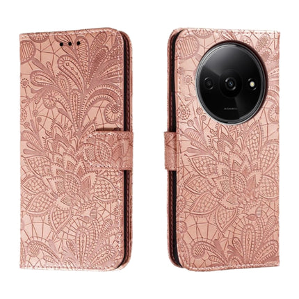 Lace Flower Embossing Flip Leather Phone Case, For Xiaomi Redmi A3, For Xiaomi Redmi Note 13 Pro 4G, For Xiaomi Redmi Note 13 4G, For Xiaomi Redmi K70E